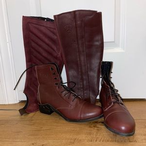 Ariat Boots & Half Chaps